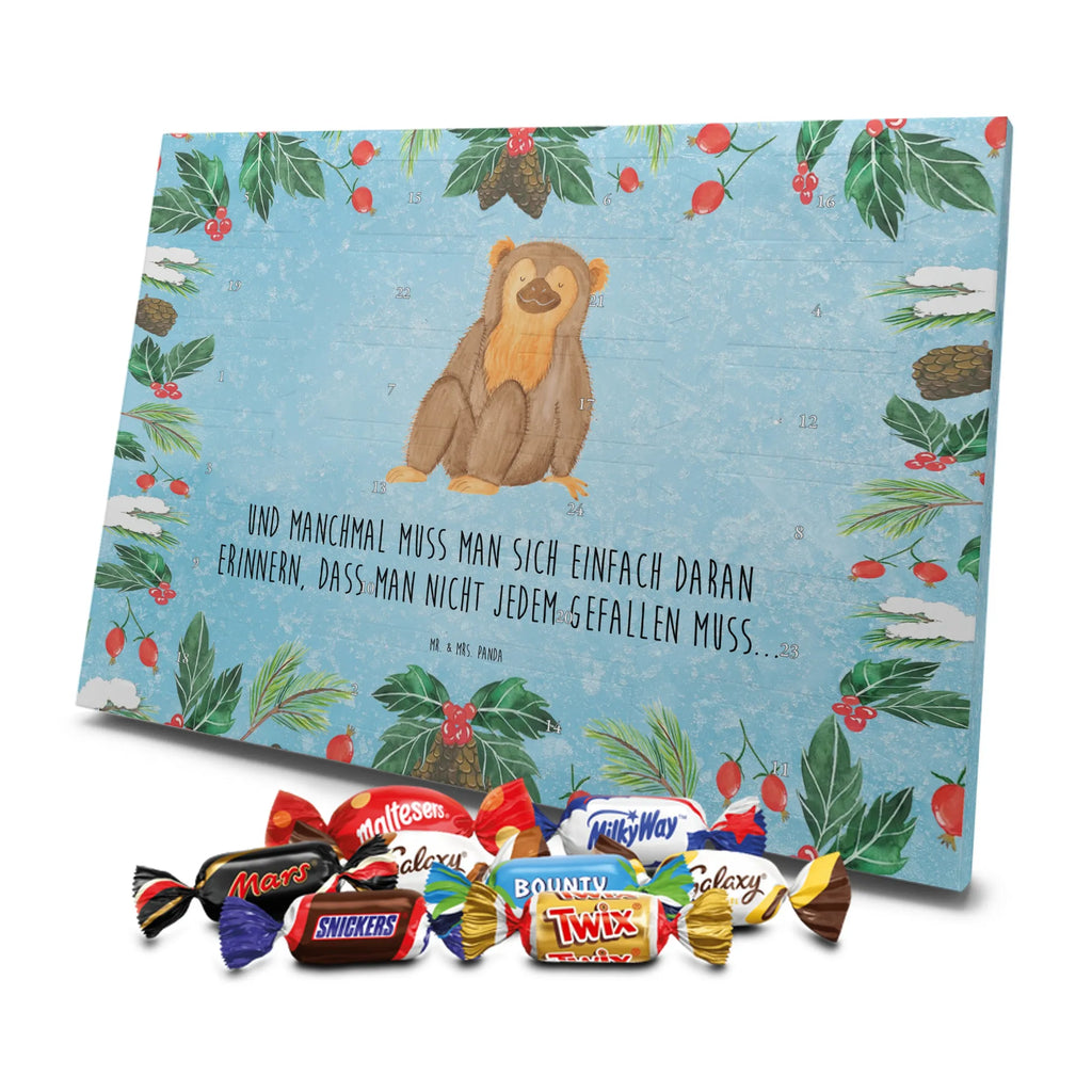 Chocolate advent calendar Monkey Africa, monkey, self-confidence, respect, self-esteem, self-love, monkeys