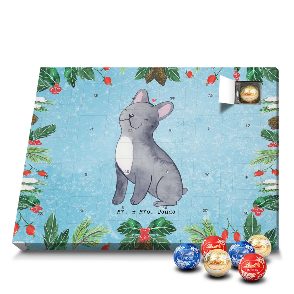 Chocolate advent calendar French Bulldog Moment puppy, dog owner, purebred dog, dog breed, giving, animal lover, gift