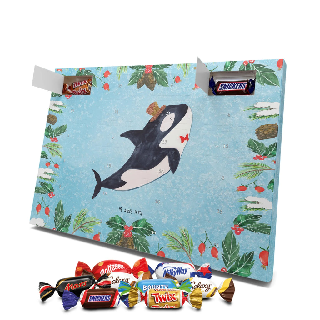 Chocolate advent calendar orca cylinder manatee, vacation, aquatic animals, deep sea, underwater animals, seafood fans, underwater world, seafood posters, seafood decoration, whale, reef, water world, lobster, sea urchin, gift ideas, shrimp, narwhal, corals, gifts for seafood lovers, platypus, crocodile, shells, Seafood, ocean, feast, congratulations, celebration, confetti, birthday