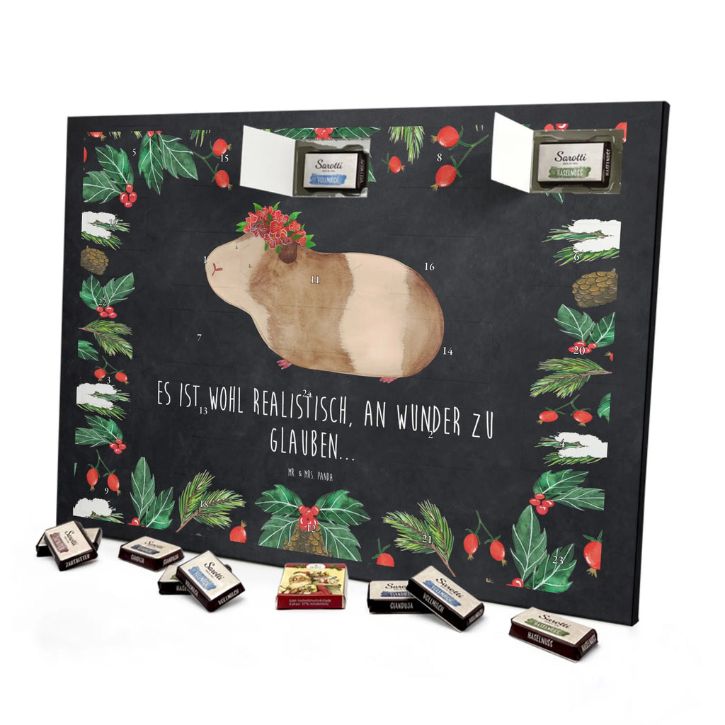 Chocolate advent calendar Guinea pig wisdom gift ideas, gifts, small animals, good mood, cute, funny sayings, cute animal motives, hand drawn, special gifts, card, animal lover, wonderland, flower child, reality, guinea pig, wonder, wisdom, saying