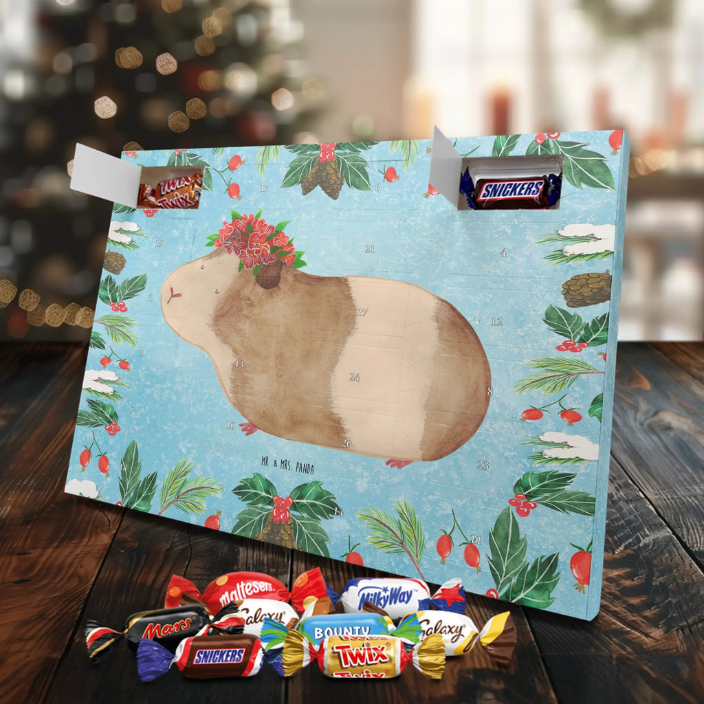 Chocolate advent calendar Guinea pig wisdom gift ideas, gifts, small animals, good mood, cute, funny sayings, cute animal motives, hand drawn, special gifts, card, animal lover, wonderland, flower child, reality, guinea pig, wonder, wisdom, saying