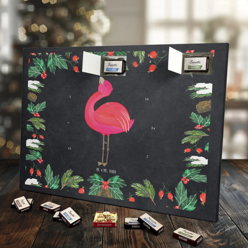 Chocolate advent calendar flamingo Proud gifts, gift idea, small gifts, pink gifts, adults, pink bird, children, bird of paradise, Caribbean feeling, funny sayings, girls gifts, unusual gifts in pink, flamingo fans, red, gift pink, flamingo decoration, vacation, joy, self-acceptance, best friend, friend, daughter, self-love, proud