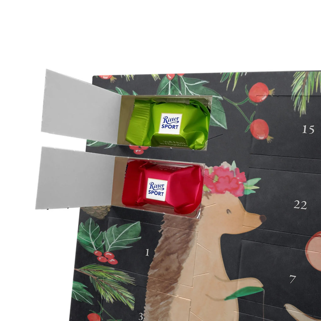 Chocolate advent calendar Hedgehog skipping gift ideas, gifts, small animals, good mood, cute, funny sayings, cute animal motives, hand drawn, special gifts, card, animal lover, children, rope skipping, mouse