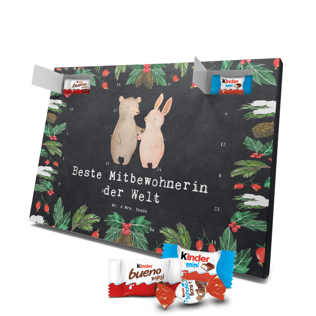 Chocolate advent calendar Hare Best roommate in the world gift, birthday, gift idea, birthday present, giving, thank you, for, make you happy, gift tip, flat share resident, Roommate, flat share