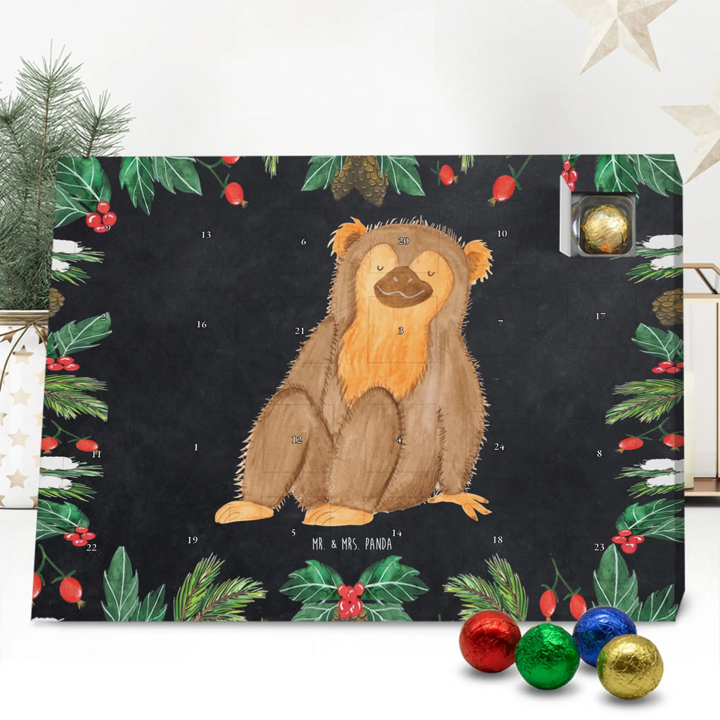 Chocolate advent calendar Monkey Africa, monkey, self-confidence, respect, self-esteem, self-love, monkeys