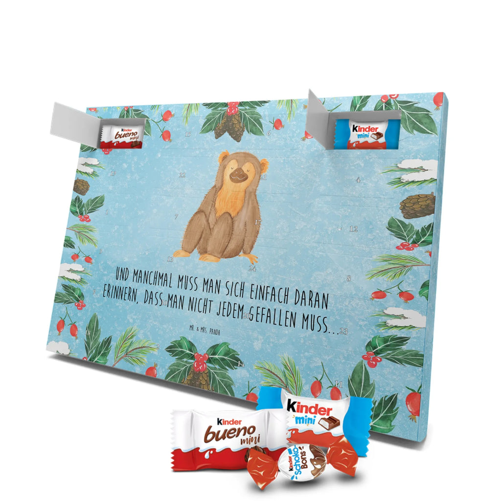 Chocolate advent calendar Monkey Africa, monkey, self-confidence, respect, self-esteem, self-love, monkeys