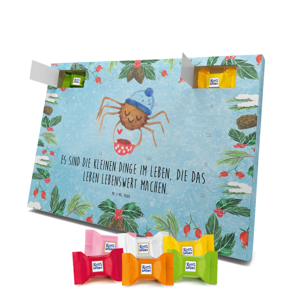 Chocolate advent calendar Spider Agathe coffee Spider, Spider Agathe