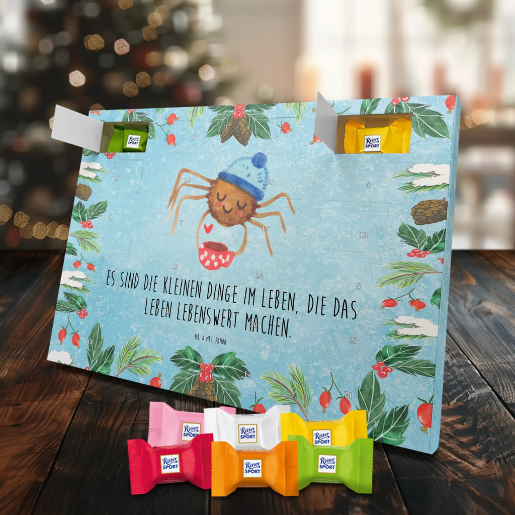 Chocolate advent calendar Spider Agathe coffee Spider, Spider Agathe