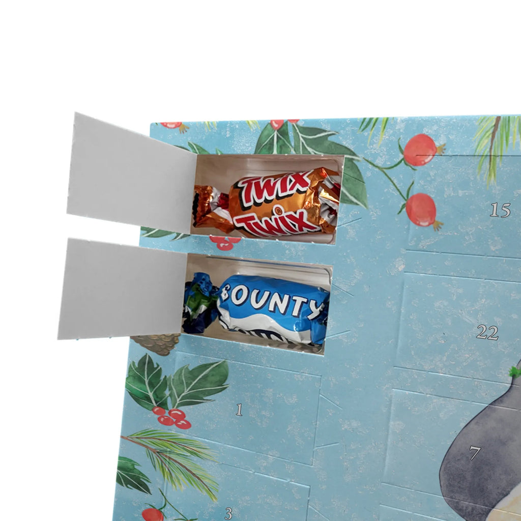 Chocolate advent calendar penguin Best mom in the world gift, birthday, gift idea, birthday present, giving, thank you, for, make you happy, gift tip, Daughter, Super Mom, Best, Best Mom, Thank You, Mother, Mother&#39;s Day, Son