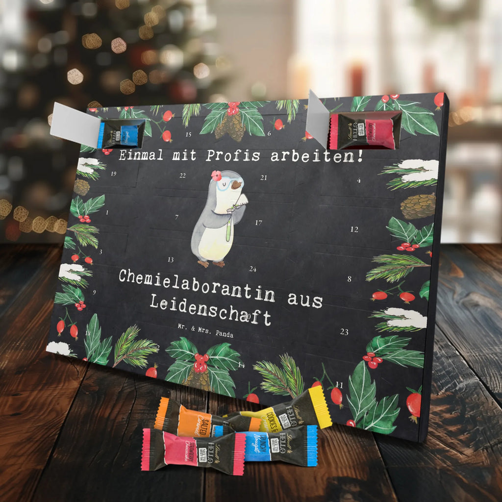 Chocolate advent calendar Chemical laboratory technician Passion gift, sayings, gift idea, best, farewell gift, passing exam, anniversary, retirement, promotion, job start, profession