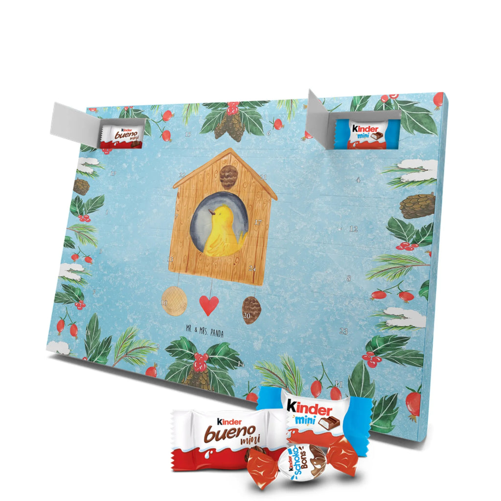 Chocolate advent calendar birdhouse Home gift ideas, gifts, small animals, good mood, cute, funny sayings, cute animal motives, hand drawn, special gifts, card, animal lover, gift, moving out, birdhouse, bird, moving in, house building, moving gift