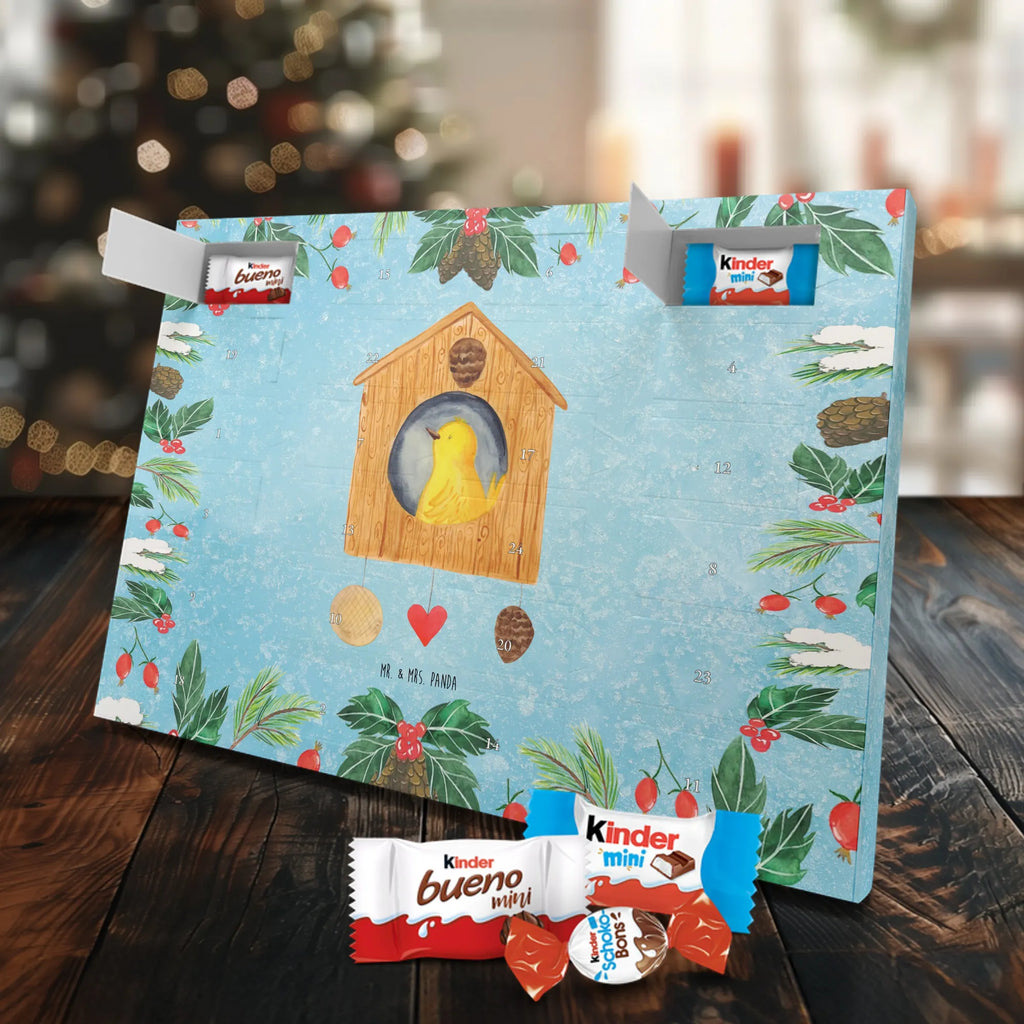 Chocolate advent calendar birdhouse Home gift ideas, gifts, small animals, good mood, cute, funny sayings, cute animal motives, hand drawn, special gifts, card, animal lover, gift, moving out, birdhouse, bird, moving in, house building, moving gift