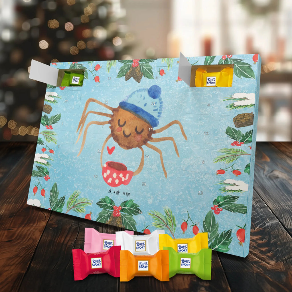 Chocolate advent calendar Spider Agathe coffee Spider, Spider Agathe