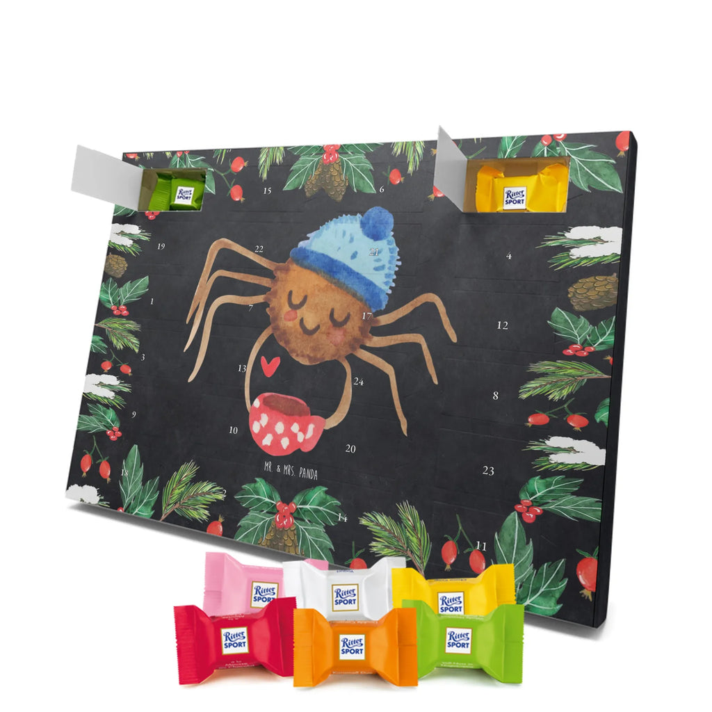 Chocolate advent calendar Spider Agathe coffee Spider, Spider Agathe