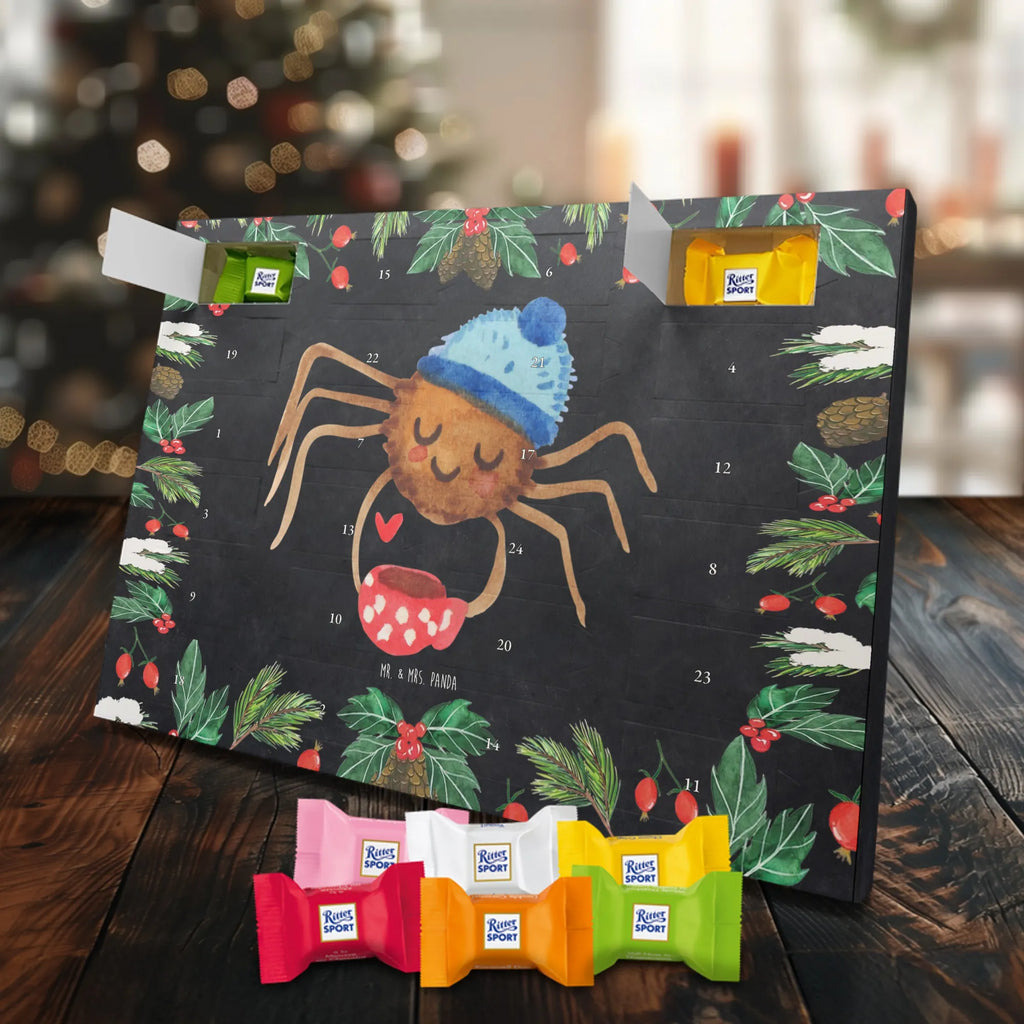Chocolate advent calendar Spider Agathe coffee Spider, Spider Agathe