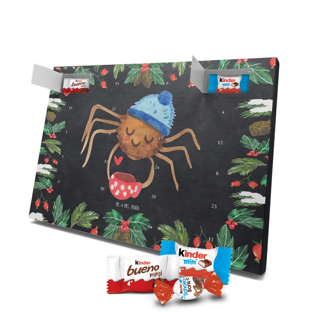 Chocolate advent calendar Spider Agathe coffee Spider, Spider Agathe