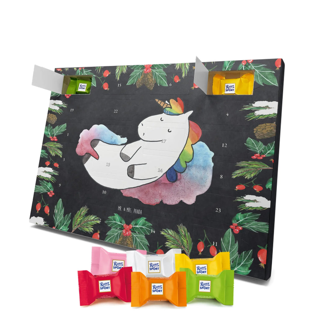 Chocolate advent calendar unicorn cloud 7 witty, faith, people, gift, reality, in love