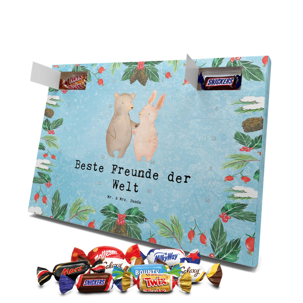 Chocolate advent calendar Hare best friends in the world gift, birthday, gift idea, birthday present, giving, thank you, for, make you happy, gift tip, friendship, girlfriend, friends, dude, boyfriend