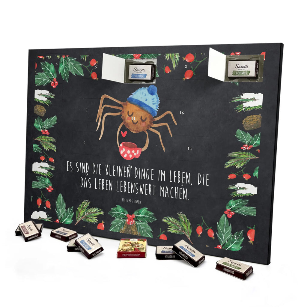Chocolate advent calendar Spider Agathe coffee Spider, Spider Agathe