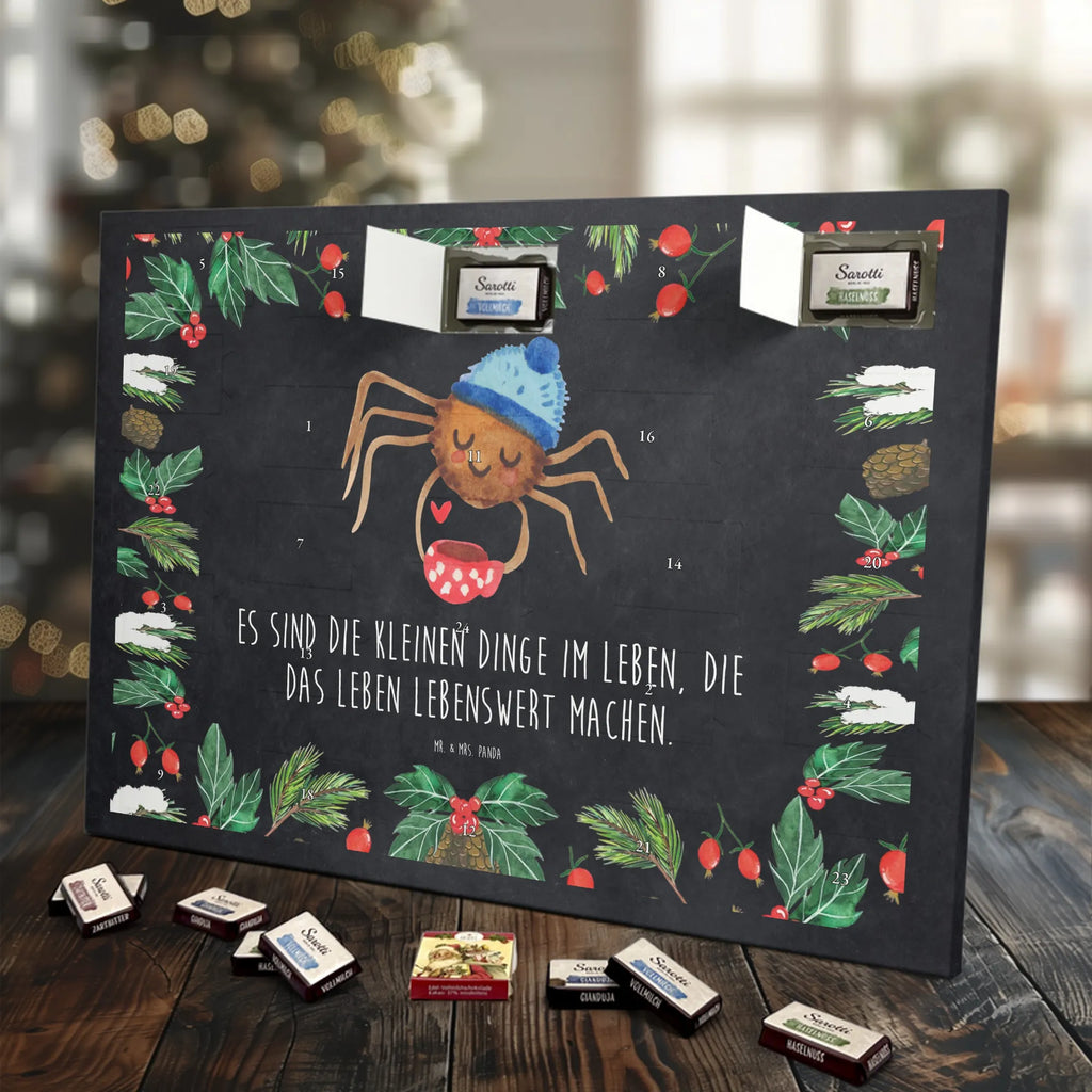 Chocolate advent calendar Spider Agathe coffee Spider, Spider Agathe