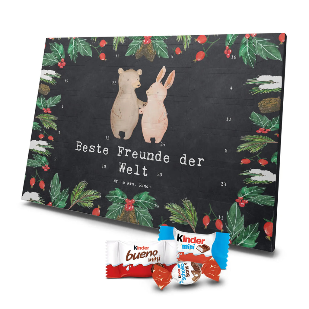 Chocolate advent calendar Hare best friends in the world gift, birthday, gift idea, birthday present, giving, thank you, for, make you happy, gift tip, friendship, girlfriend, friends, dude, boyfriend