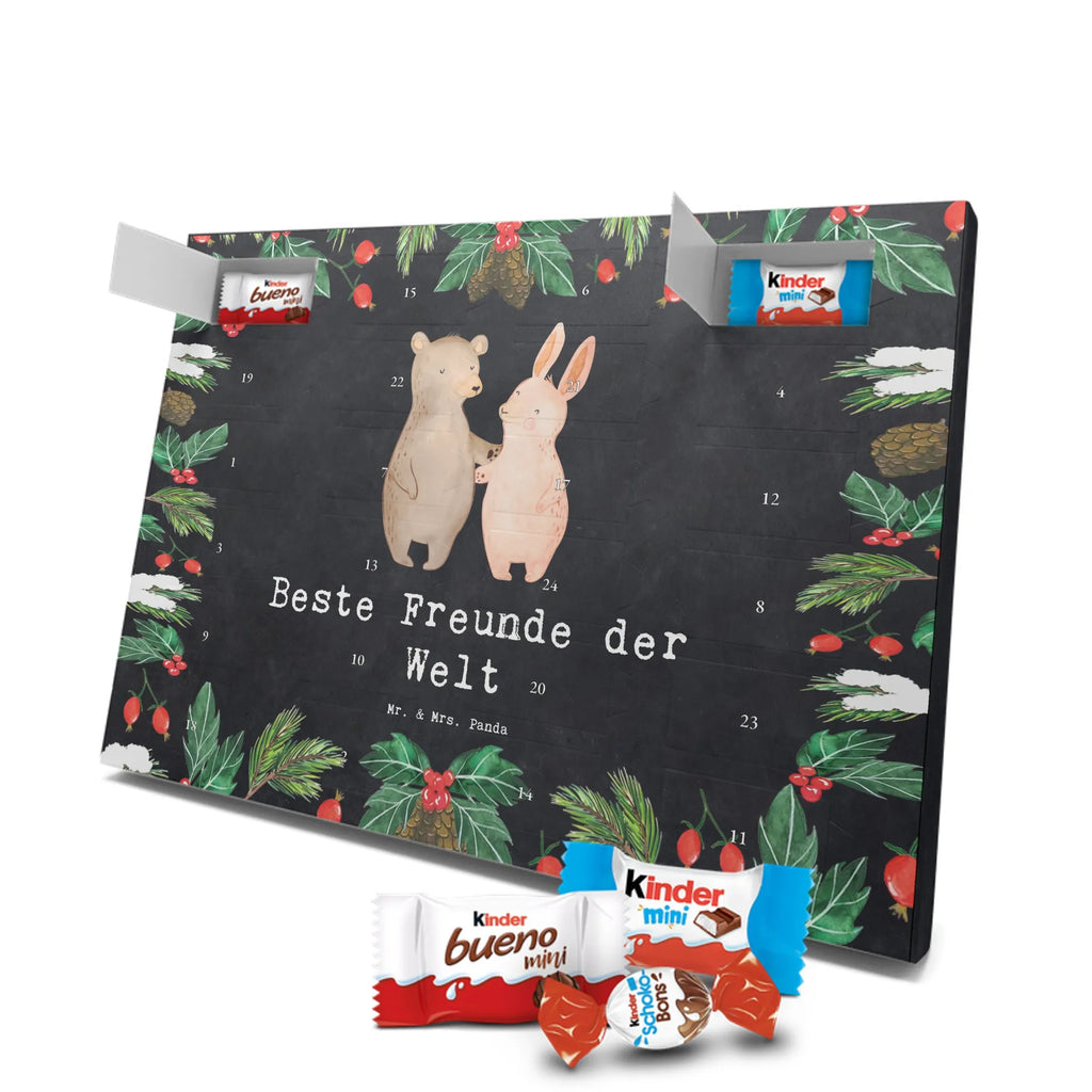 Chocolate advent calendar Hare best friends in the world gift, birthday, gift idea, birthday present, giving, thank you, for, make you happy, gift tip, friendship, girlfriend, friends, dude, boyfriend