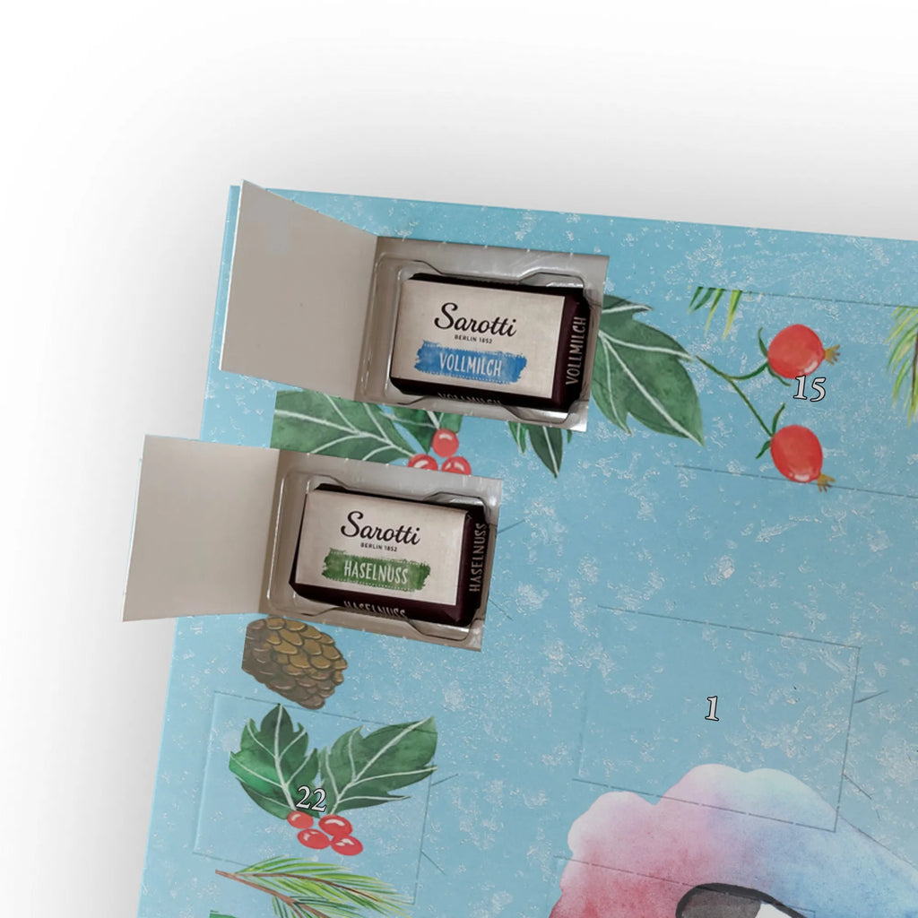 Chocolate advent calendar unicorn cloud 7 witty, faith, people, gift, reality, in love