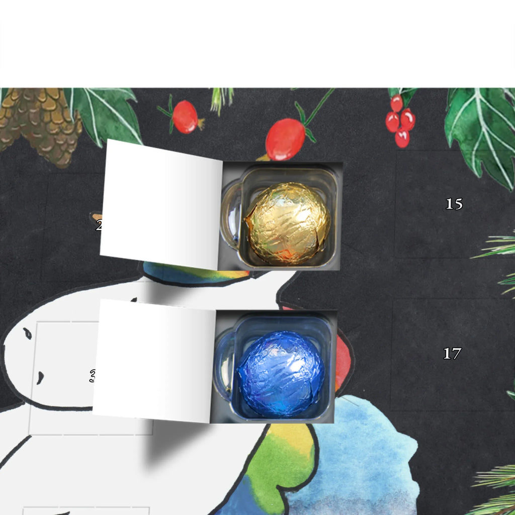 Chocolate advent calendar unicorn cloud 7 witty, faith, people, gift, reality, in love