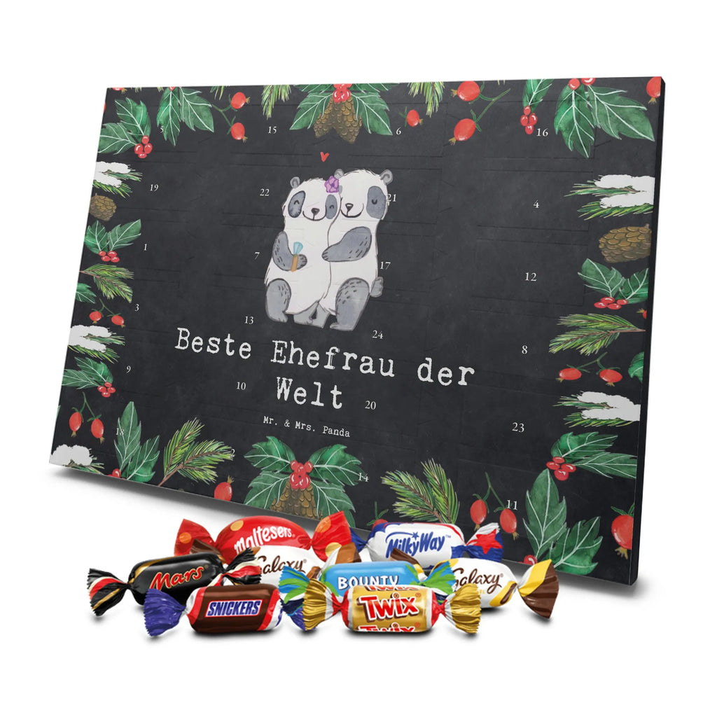  Panda Najlepsza żona na świecie Urodziny, Prezent, Dziękuję, Pomysł na prezent, dla, Wręczyć, Prezent urodzinowy, Podziękować, Upominek, Sprawić radość, Tip na prezent