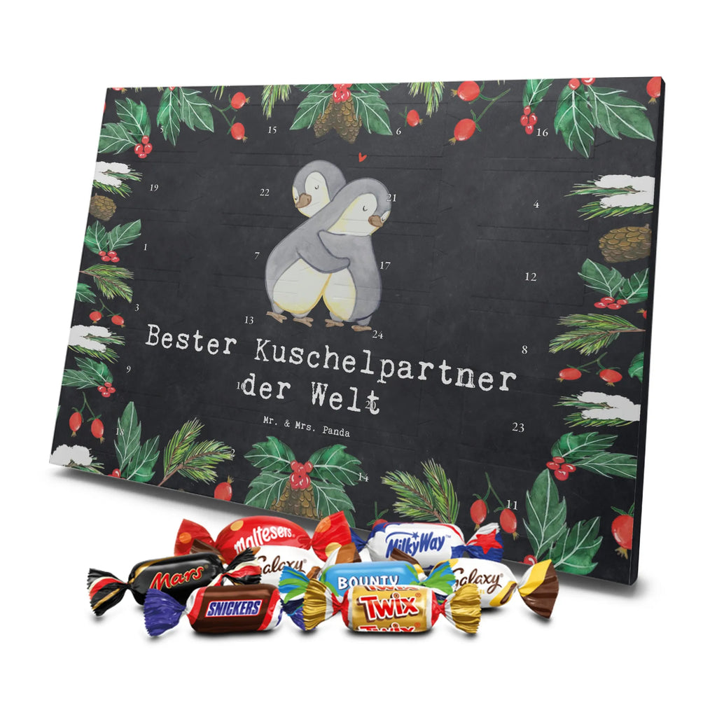 Chocolate advent calendar penguin Best cuddle partner in the world gift, birthday, gift idea, birthday present, giving, thank you, for, make you happy, gift tip, Life Partner, In Love, Cuddle, Husband, Boyfriend, Wedding Anniversary, Netflix, Spouse, Girlfriend, Wife, Bed, Cuddle Partner