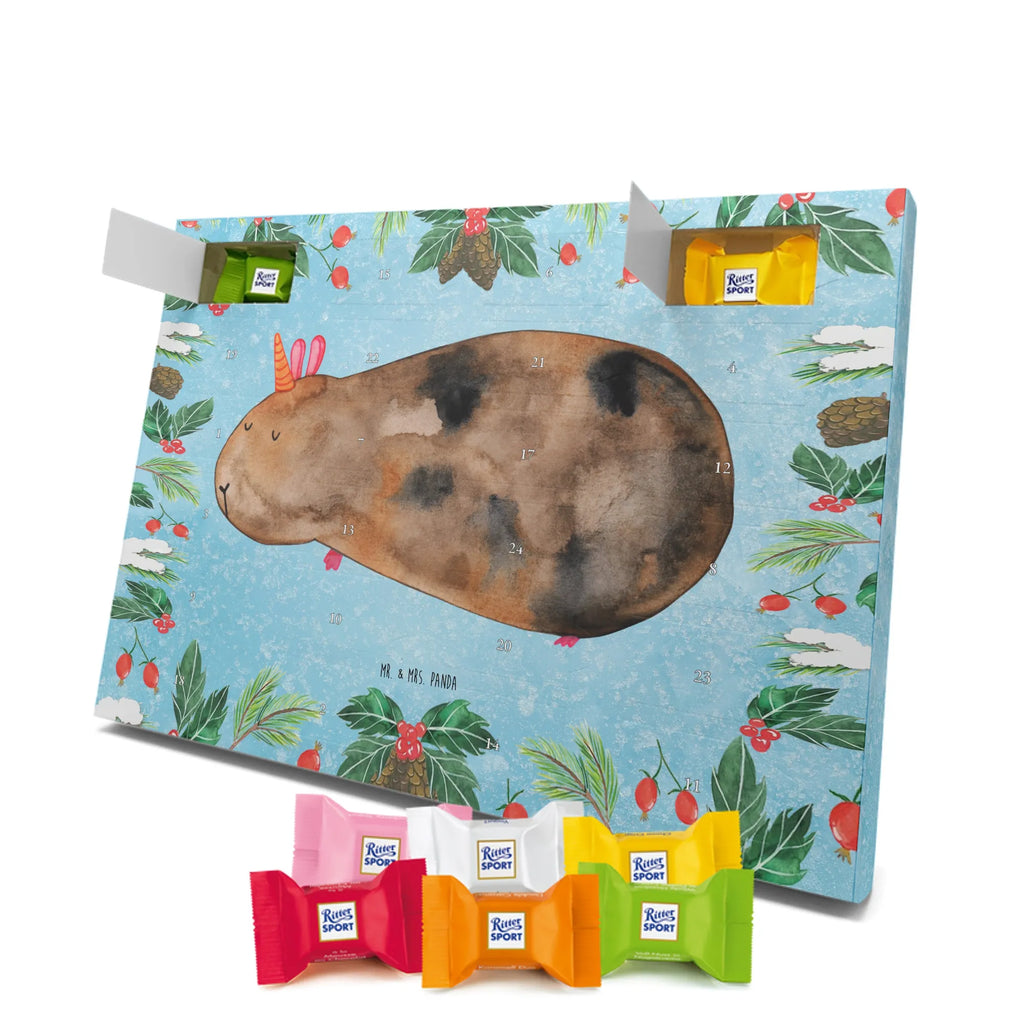 Chocolate advent calendar unicorn Guinea pig guinea pig, squirrels