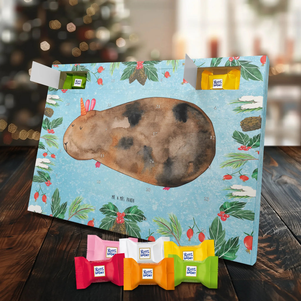 Chocolate advent calendar unicorn Guinea pig guinea pig, squirrels