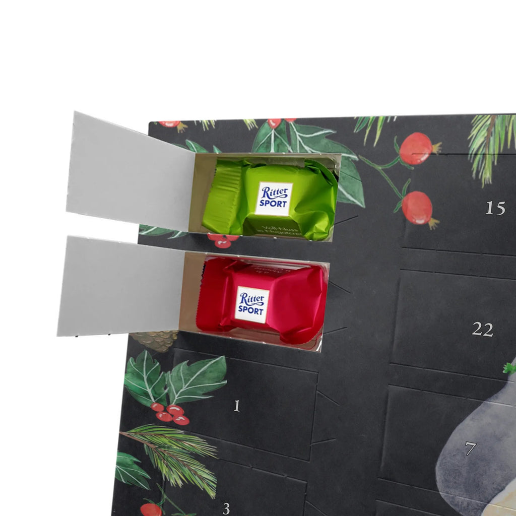 Chocolate advent calendar penguin Best mom in the world gift, birthday, gift idea, birthday present, giving, thank you, for, make you happy, gift tip, Daughter, Super Mom, Best, Best Mom, Thank You, Mother, Mother&#39;s Day, Son