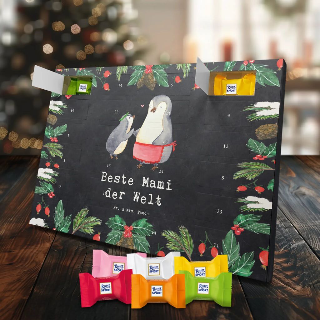 Chocolate advent calendar penguin Best mom in the world gift, birthday, gift idea, birthday present, giving, thank you, for, make you happy, gift tip, Daughter, Super Mom, Best, Best Mom, Thank You, Mother, Mother&#39;s Day, Son
