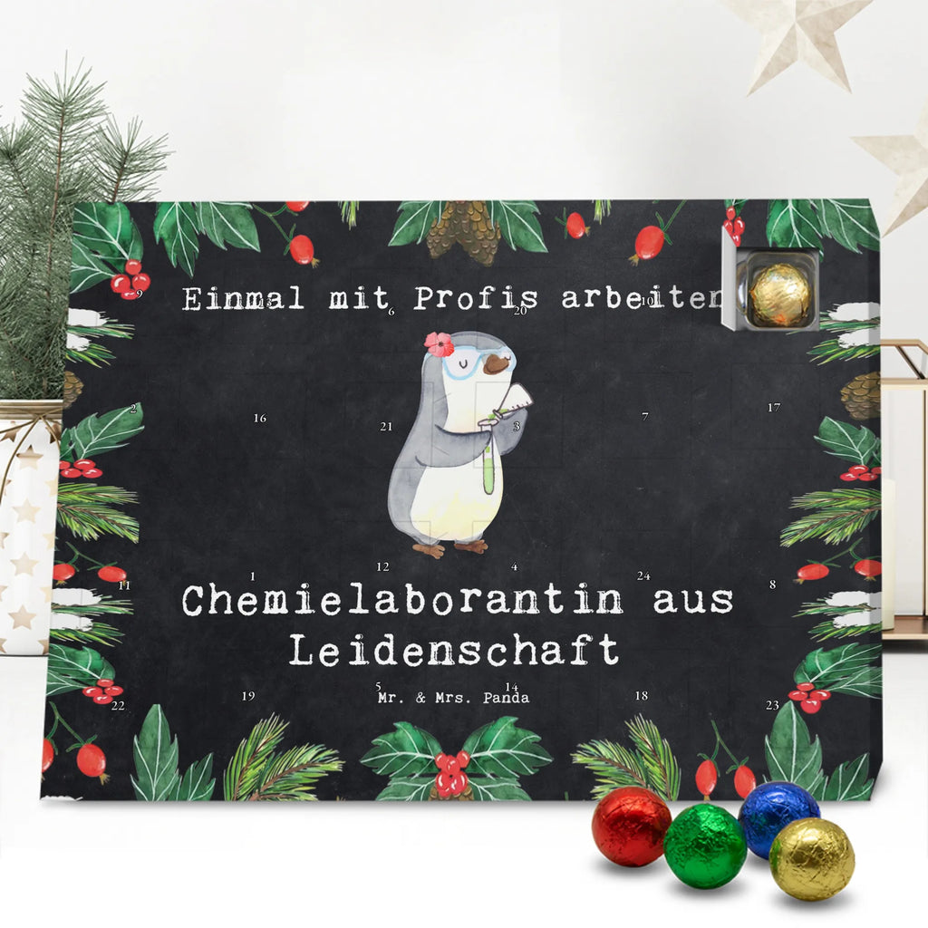 Chocolate advent calendar Chemical laboratory technician Passion gift, sayings, gift idea, best, farewell gift, passing exam, anniversary, retirement, promotion, job start, profession