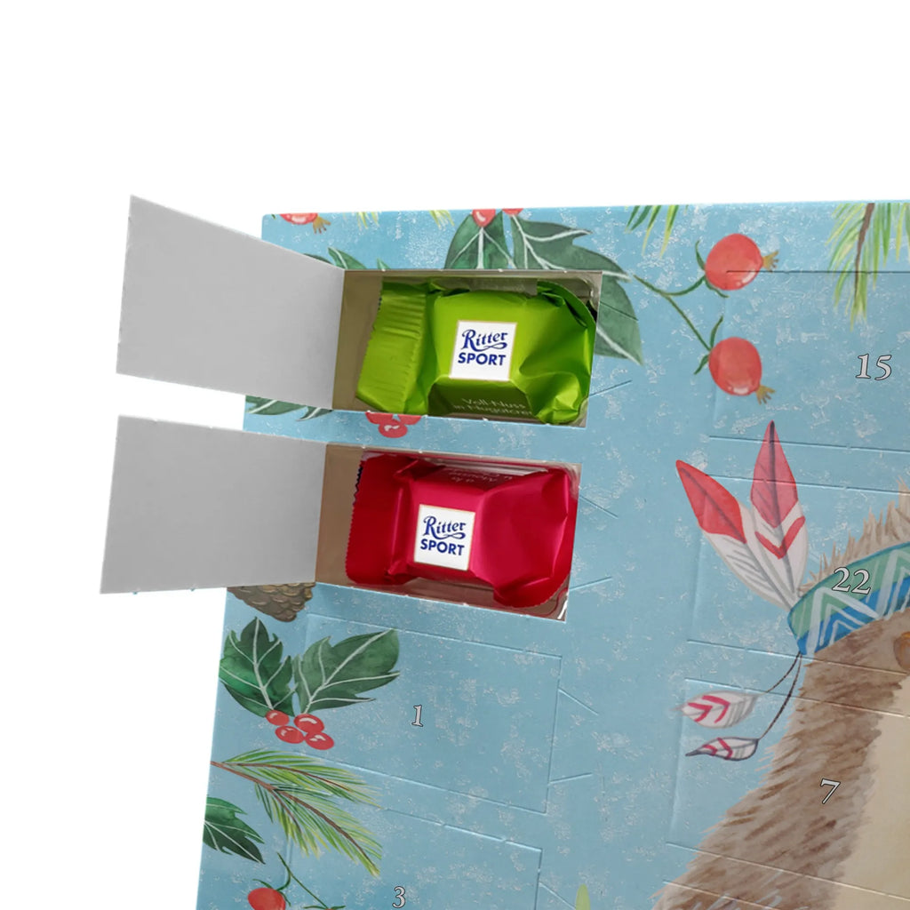 Chocolate advent calendar Hedgehog feather headdress Forest animals, Adventure, Campfire, Indians, Hedgehogs