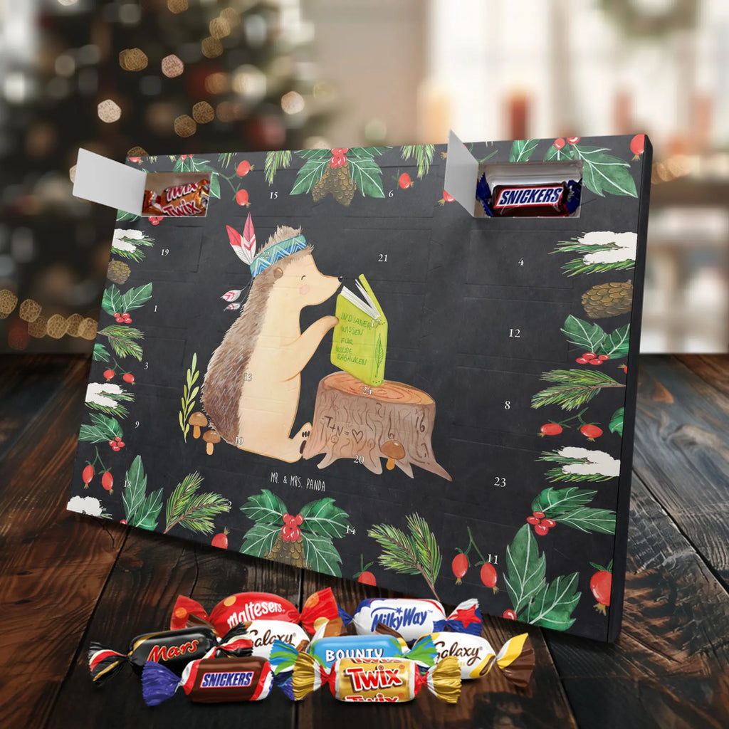 Chocolate advent calendar Hedgehog feather headdress Forest animals, Adventure, Campfire, Indians, Hedgehogs