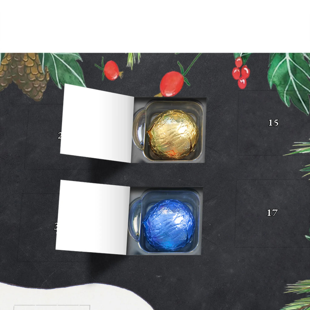 Chocolate advent calendar unicorn yoga mindfulness, relaxation, gift, present, sports, sweet