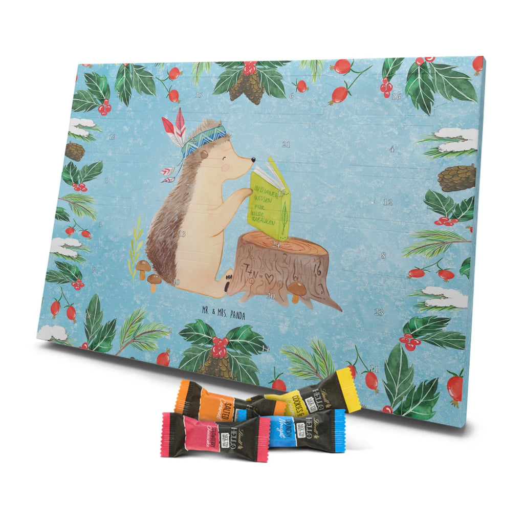 Chocolate advent calendar Hedgehog feather headdress Forest animals, Adventure, Campfire, Indians, Hedgehogs