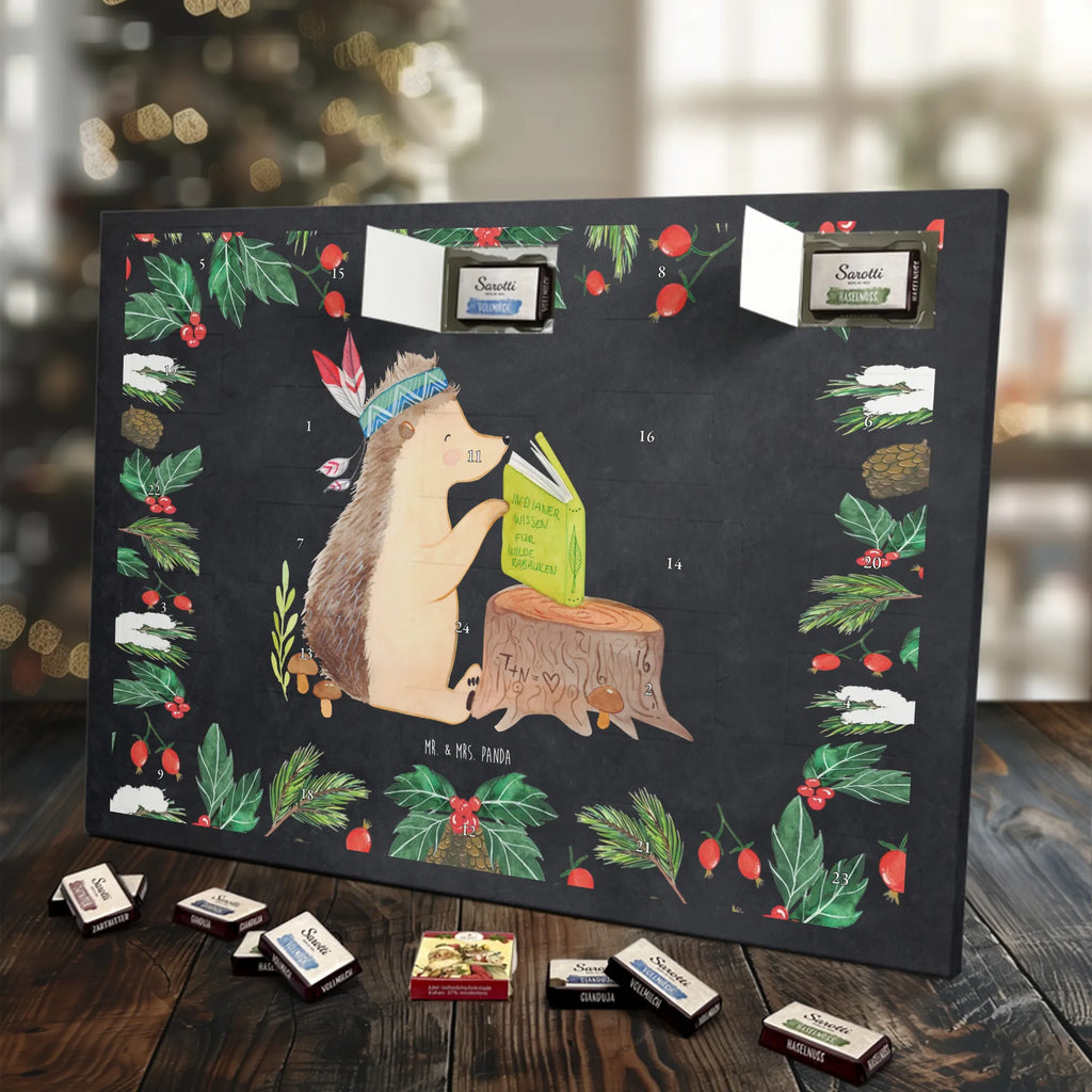 Chocolate advent calendar Hedgehog feather headdress Forest animals, Adventure, Campfire, Indians, Hedgehogs