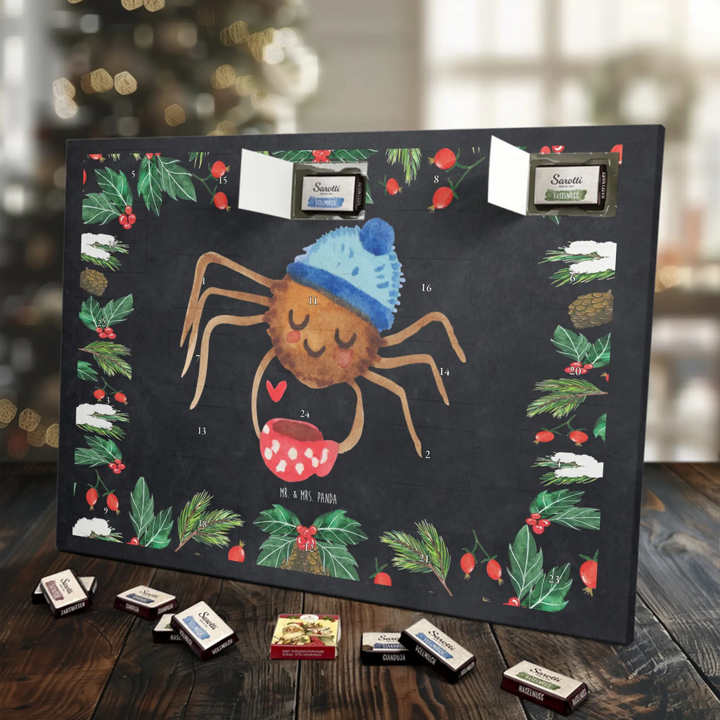 Chocolate advent calendar Spider Agathe coffee Spider, Spider Agathe