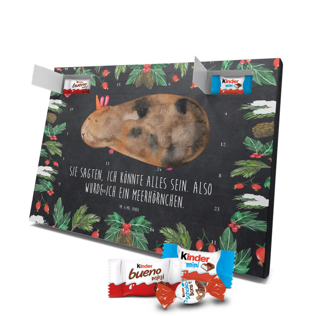 Chocolate advent calendar unicorn Guinea pig guinea pig, squirrels