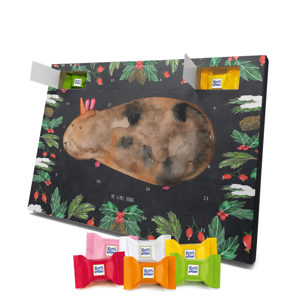 Chocolate advent calendar unicorn Guinea pig guinea pig, squirrels