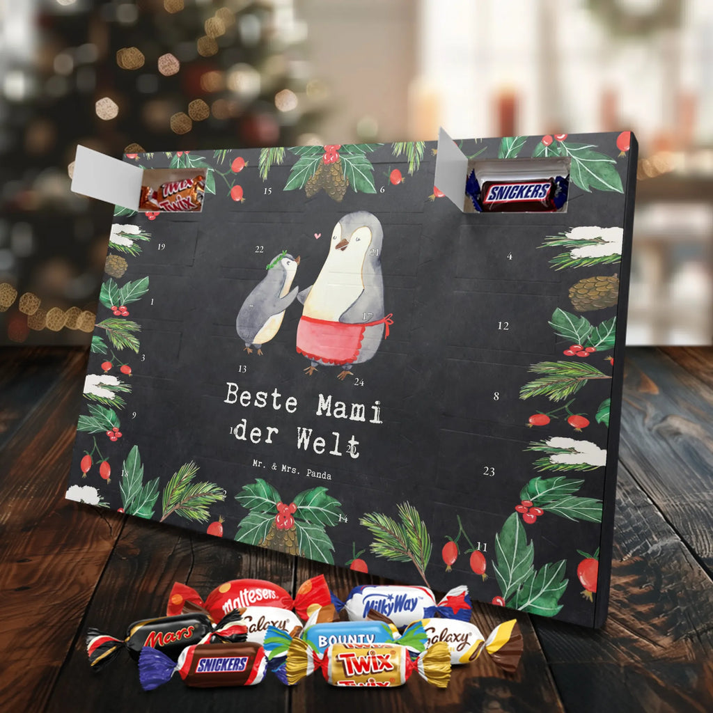 Chocolate advent calendar penguin Best mom in the world gift, birthday, gift idea, birthday present, giving, thank you, for, make you happy, gift tip, Daughter, Super Mom, Best, Best Mom, Thank You, Mother, Mother&#39;s Day, Son