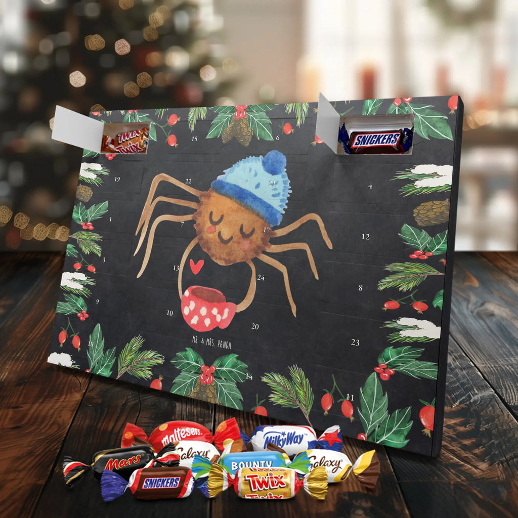 Chocolate advent calendar Spider Agathe coffee Spider, Spider Agathe