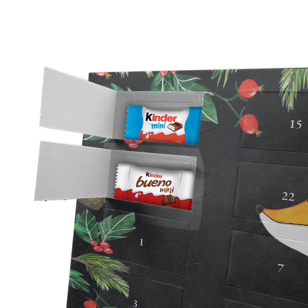 Chocolate advent calendar unicorn Wish foxes, fox horns