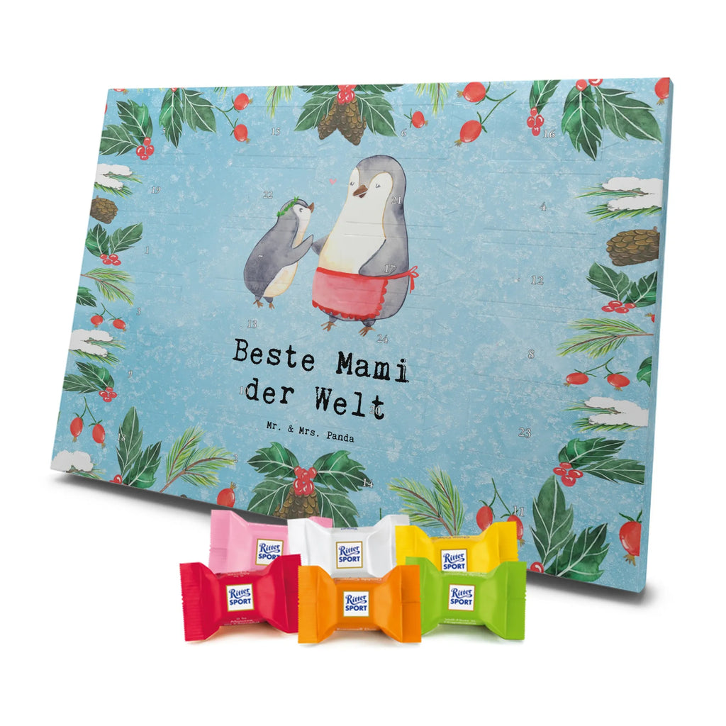 Chocolate advent calendar penguin Best mom in the world gift, birthday, gift idea, birthday present, giving, thank you, for, make you happy, gift tip, Daughter, Super Mom, Best, Best Mom, Thank You, Mother, Mother&#39;s Day, Son