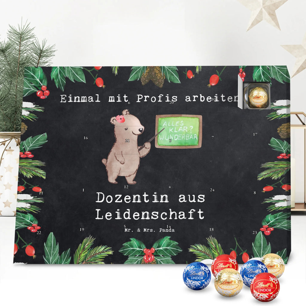 Chocolate advent calendar female lecturer Passion gift, sayings, gift idea, best, farewell gift, passing exam, anniversary, retirement, promotion, job start, profession