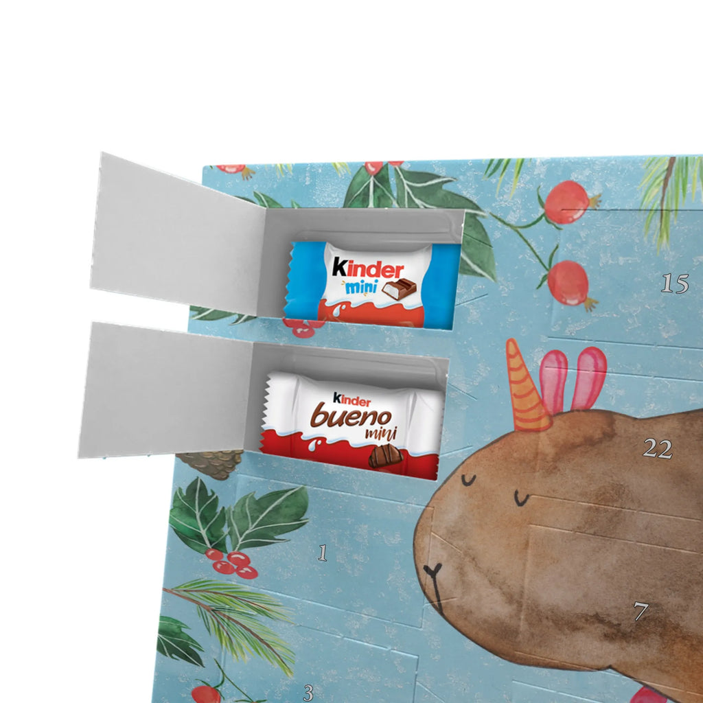 Chocolate advent calendar unicorn Guinea pig guinea pig, squirrels