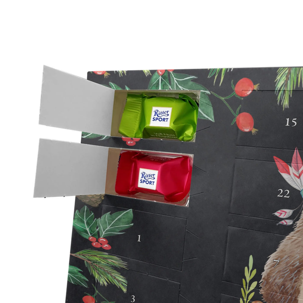 Chocolate advent calendar Hedgehog feather headdress Forest animals, Adventure, Campfire, Indians, Hedgehogs